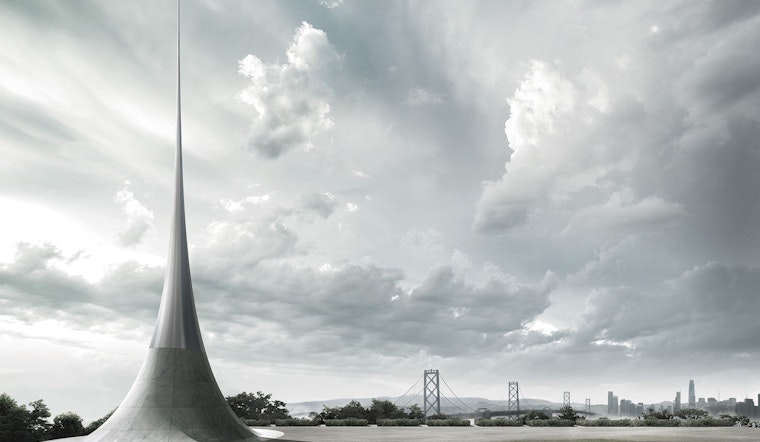 New Sculpture on Yerba Buena Island is so Huge that it is Visible from San Francisco