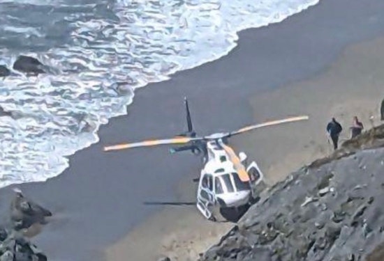 Individual Stranded & Unconscious on Cliffside at Golden Gate Bridge; Rescued by Helicopter