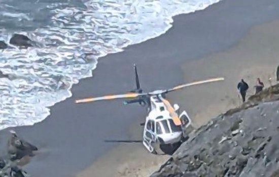Individual Stranded & Unconscious on Cliffside at Golden Gate Bridge; Rescued by Helicopter