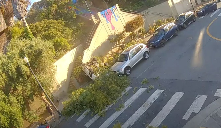 Two Suspects Arrested in San Francisco for Car-Flipping and Carjacking Incident at Sanchez Steps