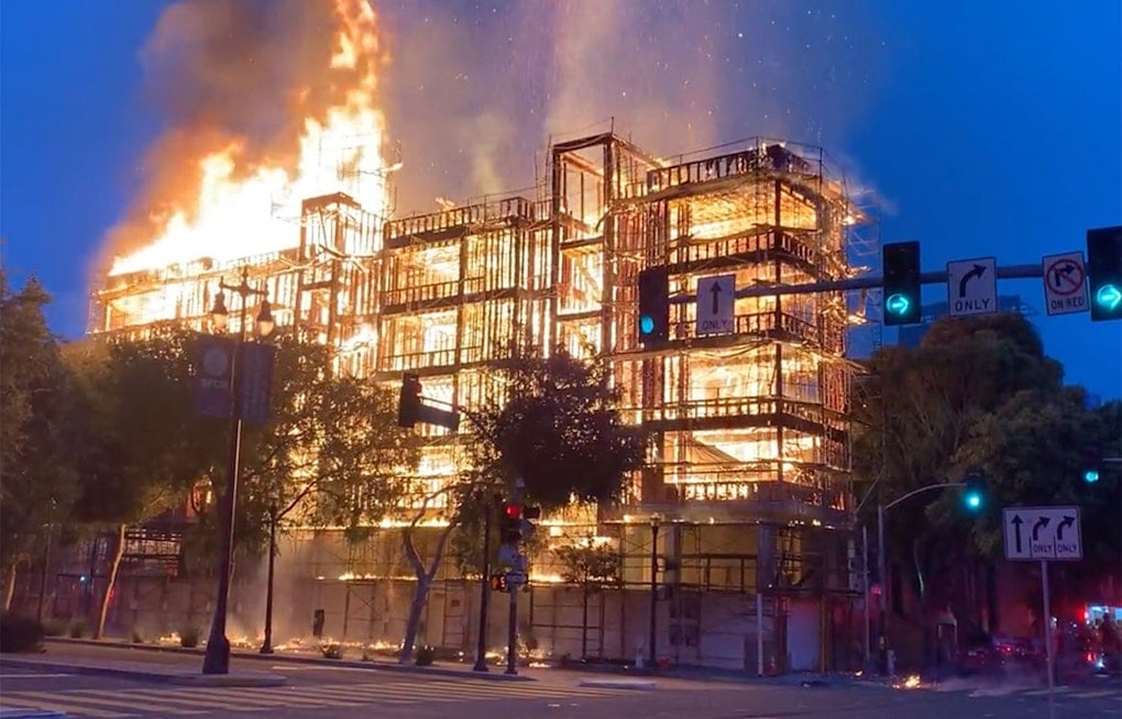 Hayes Valley Residents Expressed Concerns Over Homeless Encampment Fires Before Construction Site Fire