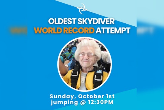 104-Year-Old Dorothy Hoffner Soars to New Heights, Becomes Oldest Skydiver at Chicago Airport