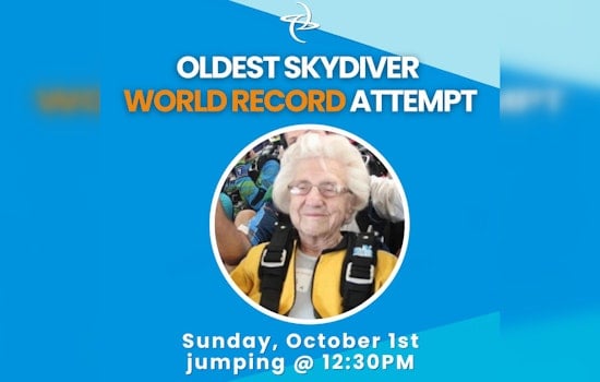 104-Year-Old Dorothy Hoffner Soars to New Heights, Becomes Oldest Skydiver at Chicago Airport