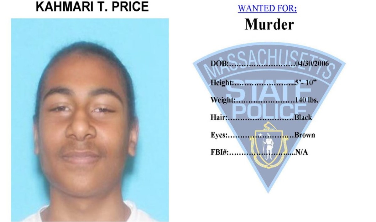 17-Year-Old Homicide Suspect Kahmari T. Price Added to Massachusetts