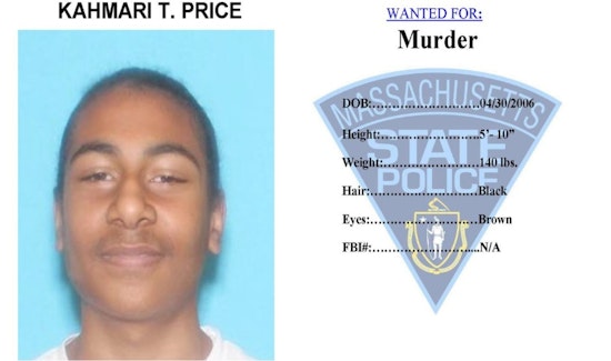 17-Year-Old Homicide Suspect Kahmari T. Price Added to Massachusetts Most Wanted List