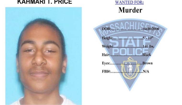 17-Year-Old Homicide Suspect Kahmari T. Price Added to Massachusetts Most Wanted List