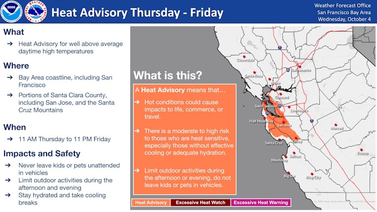 Heatwave Sweeps California as San Francisco Braces for Consecutive 80-Degree Days