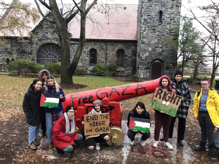A Pro-Palestine Group From a University in the Boston Area Faces Backlash Over Remarks on Hamas Attacks