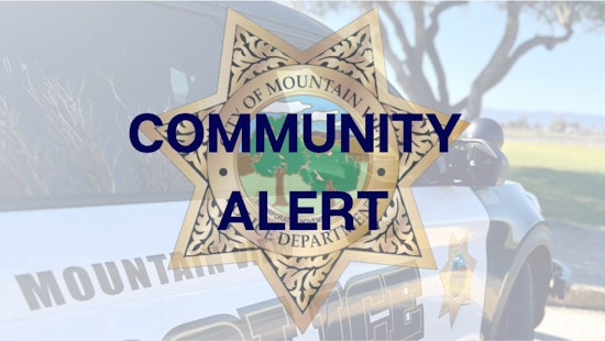 UPDATE: Mountain View Authorities Arrest Dangerous Out-of-City Suspect