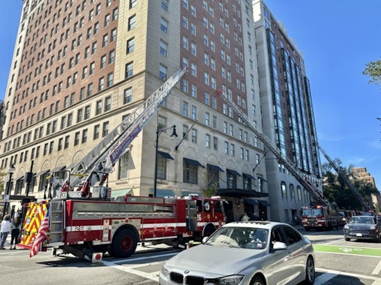 Blaze Breaks Out at Boston's Newbury Hotel Yesterday