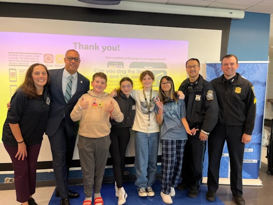 Boston PD and Suffolk DA Team Up for Cyberbullying and Online Safety Presentation at Eliot School