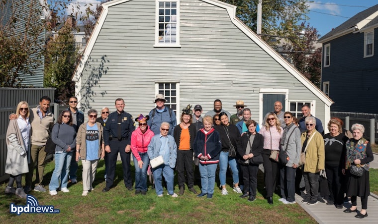 Boston Police and Seniors Explore Salem's History Together