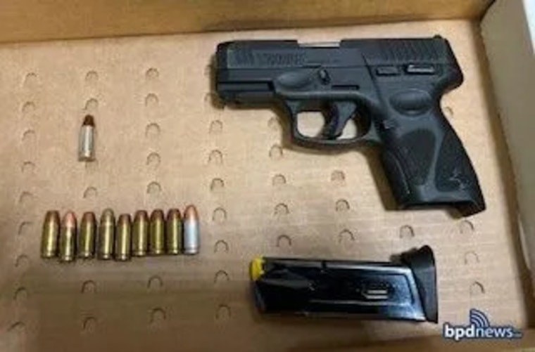 Boston Police Seize Loaded Firearm, Arrest Suspect in Dorchester Traffic Stop