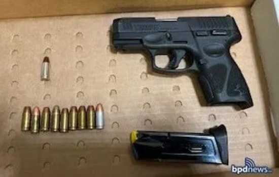 Boston Police Seize Loaded Firearm, Arrest Suspect in Dorchester Traffic Stop