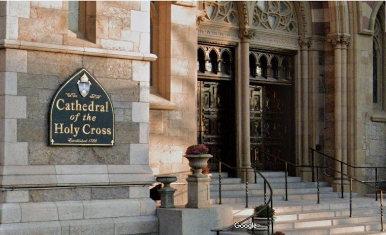 Boston's Cathedral of the Holy Cross Suffers Vandalism: Iconic Jesus Crucifix Statue Left with Broken Arms