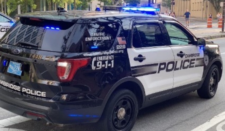 Cambridge Cops Nabs Thieves in Stolen Car