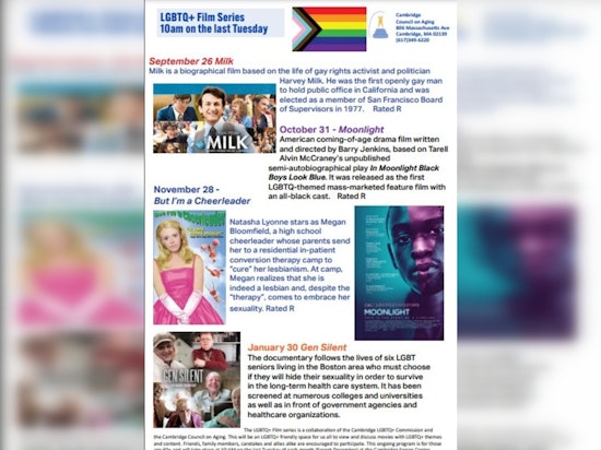 Cambridge Launches LGBTQ+ Film Series for Seniors, Promoting Inclusivity and Bridging Generational Gaps