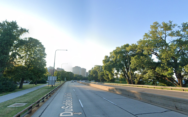 Car Collides with Cyclist on DuSable Lake Shore Drive in Chicago