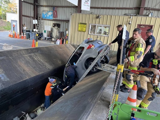 Car Found in Trash Compactor Pit In Southborough Sparks Puzzlement