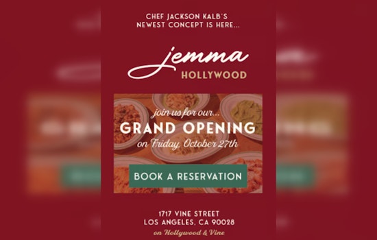 Chef Jackson Kalb Introduces Jemma, Offering Delectable Italian American Comfort Food in Hollywood
