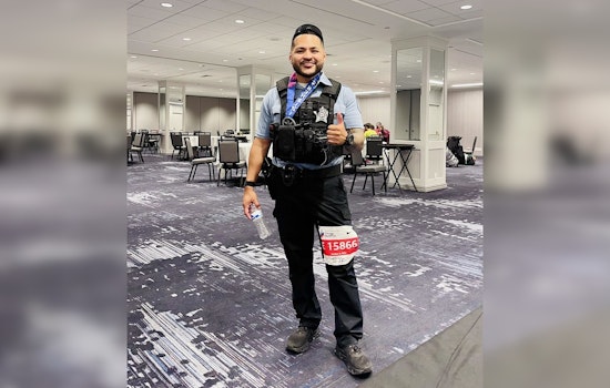 Chicago Cop Runs Marathon in Full Uniform, Raises Over $160K for Fallen Officers' Foundation