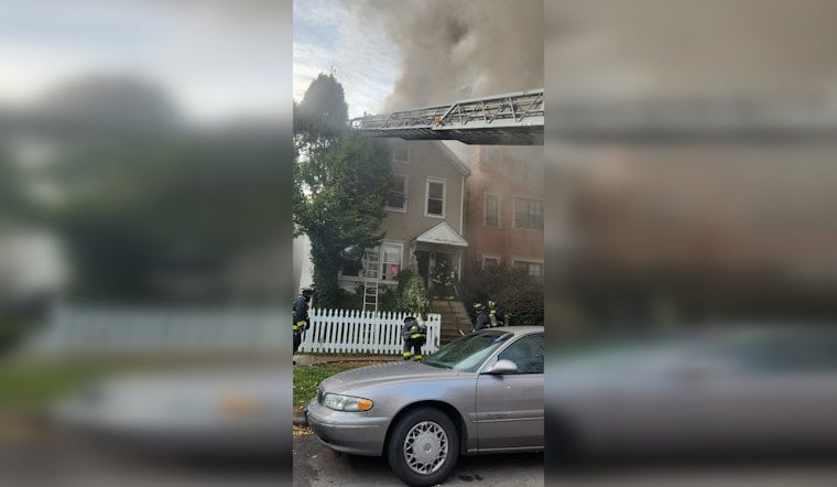 Chicago Fire Department Battles Blaze, Saving Lives and Pets on N Racine