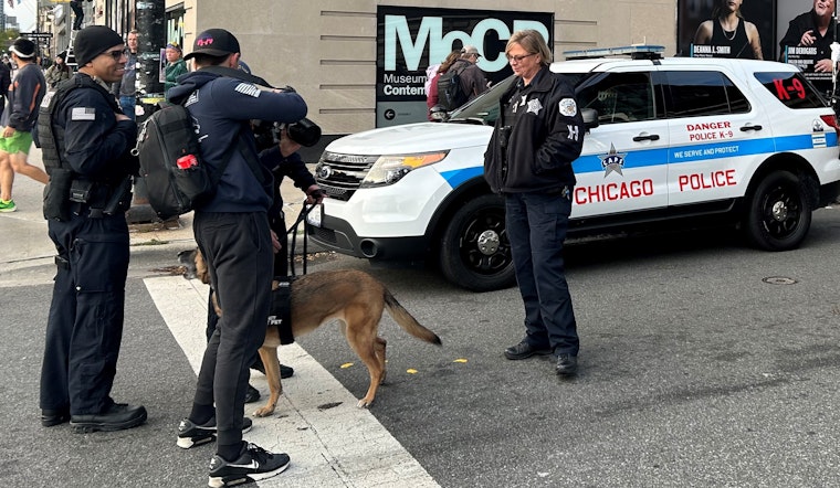 Chicago Police Ensure Safety During Bank of America Marathon