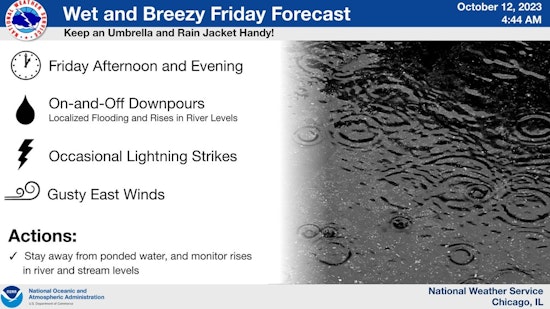 Chicago Swamped, Rainy Forecast with Flood Warnings on the Horizon