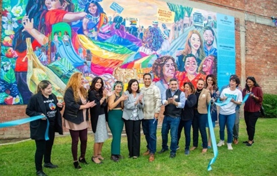 LA County Celebrates Hispañic Heritage Month with Anti-Hate Mural "Come Walk with Me"