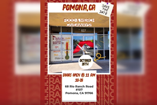 Craving Crimson, Pomona's Grand Opening Fiesta Features Flavorful Fare and Festivities