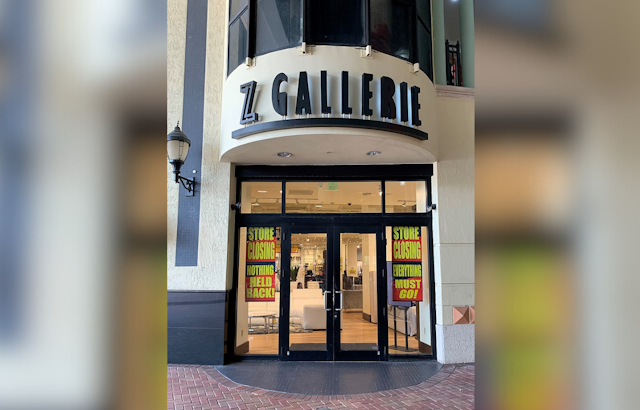 DirectBuy Bankruptcy Leads to Z Gallerie Closing Sales Nationwide, Including San Diego Outlet