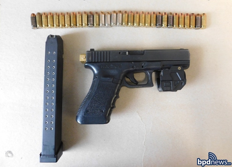 Dorchester Arrest Uncovers Ghost Gun and Modified Glock: Youth Violence Strike Force Tackles Illegal Weapons Problem
