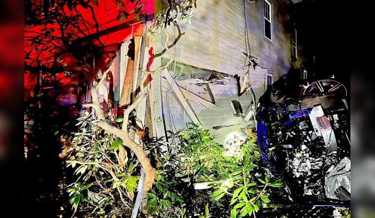 Exeter House Wrecked: Car Crash Displaces Family and Shuts Down Main Street