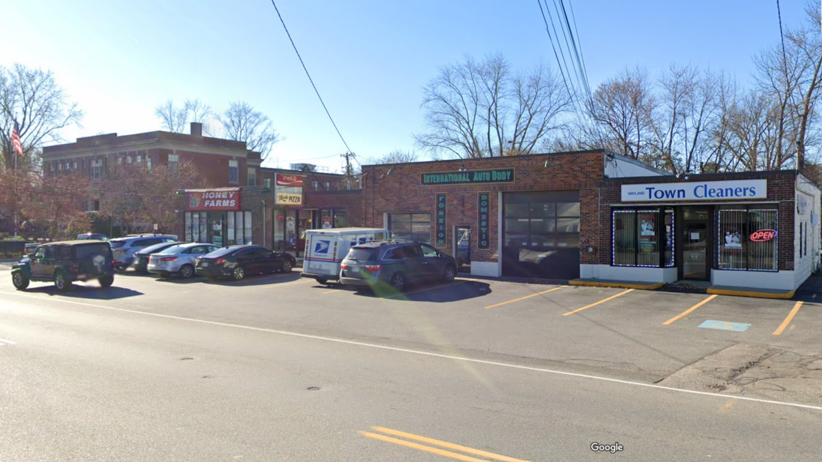 Explosions and Flames Engulf Wayland Auto Body Shop, One Firefighter