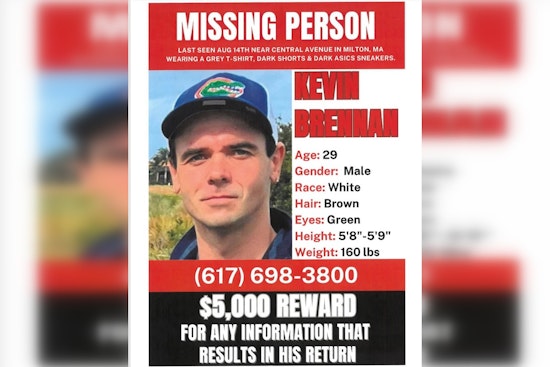 Family and Quincy Police Seek Public Help in Finding Missing 29-year-old Kevin Brennan