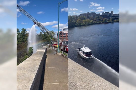 VIDEO: Fire Erupts from Homeless Camp Under BU Bridge in Cambridge: Propane Tanks Suspected