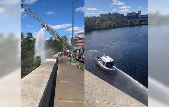 VIDEO: Fire Erupts from Homeless Camp Under BU Bridge in Cambridge: Propane Tanks Suspected