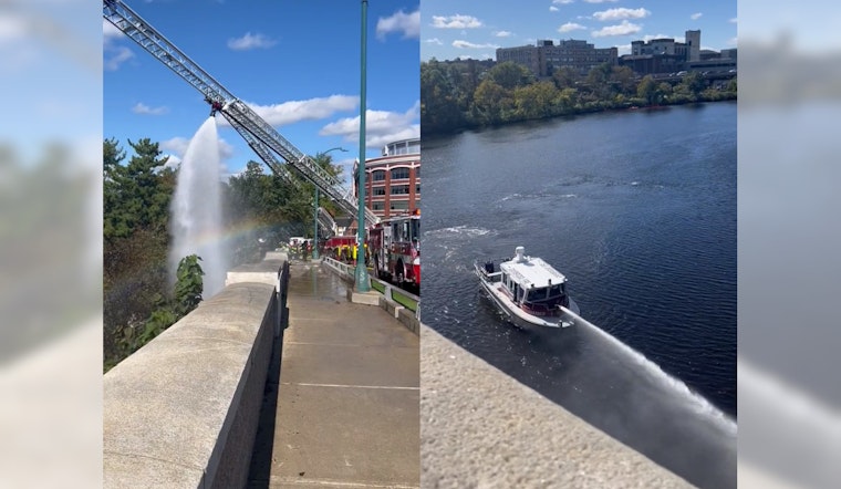 VIDEO: Fire Erupts from Homeless Camp Under BU Bridge in Cambridge: Propane Tanks Suspected