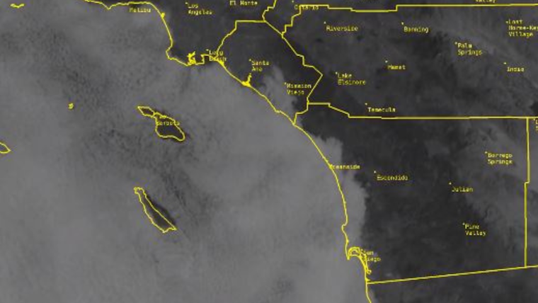 San diego tsunami fog