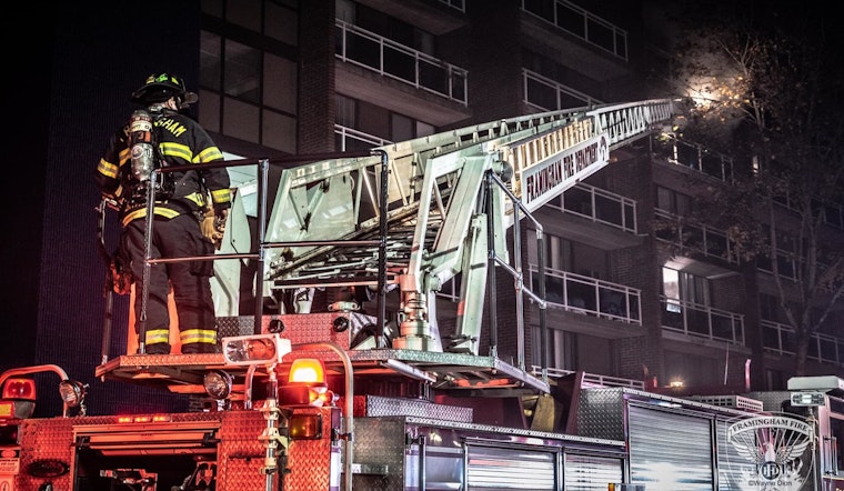 Framingham Fire Displaces 40 Residents, Injures Four Firefighters