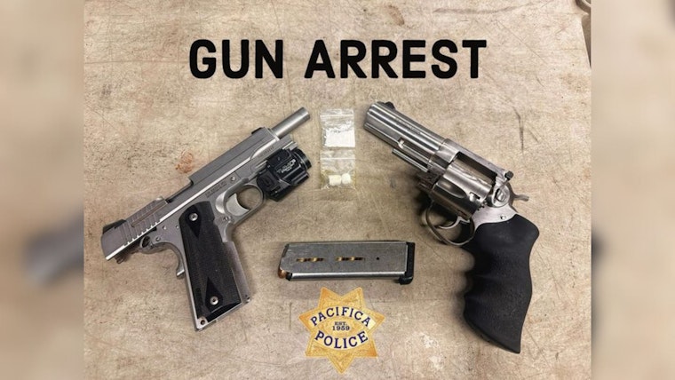 Pacifica Man Arrested for Domestic Disturbance, Substance Abuse, and Firearm Possession