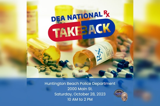 Huntington Beach Police Join National Drug Take-Back Day to Combat Prescription Misuse