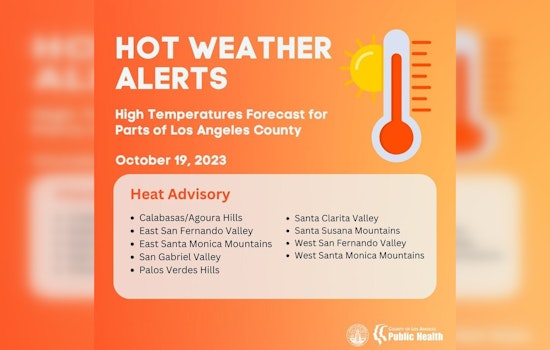 LA County Authorities Advise Seeking Relief and Staying Safe During Heat Advisory