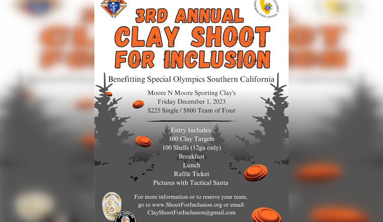 LA School Police and Knights of Columbus Gear up for 3rd Annual 'Clay Shoot for Inclusion' in Sylmar