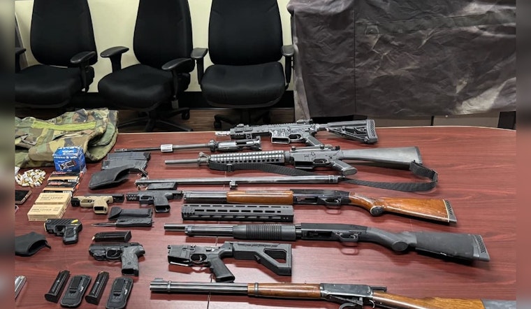 Four Held in Major Los Angeles Bust: Drugs, Arms and Stolen Vehicles Seized by LAPD in Van Nuys