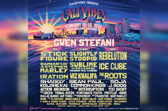 Long Beach Buzz: Gwen Stefani, Ice Cube, Wiz Khalifa Set to Headline Cali Vibes 2024 Festival