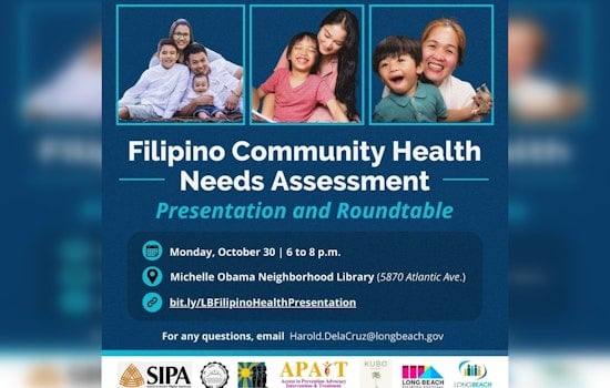 Long Beach Health Department Presents Filipino Community Health Assessment and Roundtable at Michelle Obama Library