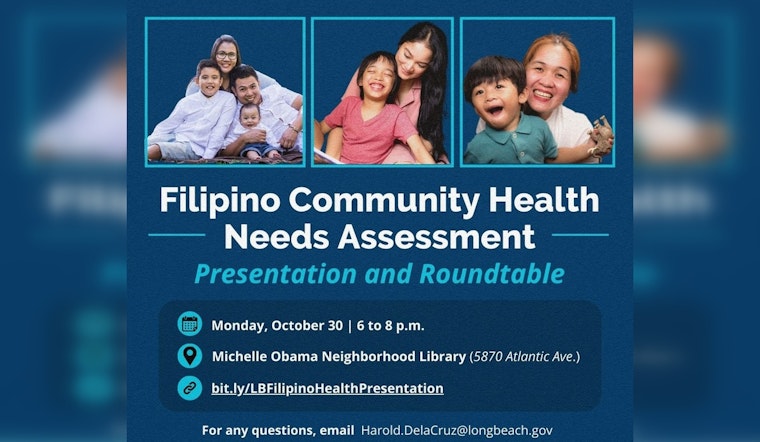 Long Beach Health Department Presents Filipino Community Health Assessment and Roundtable at Michelle Obama Library