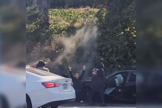 Shocking Video: Terrifying Moment Thieves Purposefully Crash to Rob Driver in Los Angeles