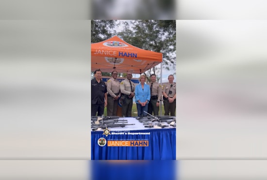 Los Angeles County's "Gun Buy Back" Event Collects Over 130 Firearms in Bellflower